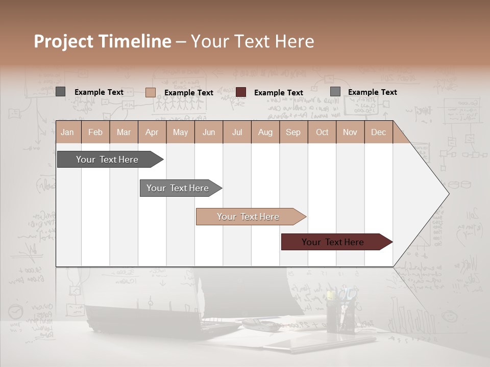 Female Closeup Close Up PowerPoint Template