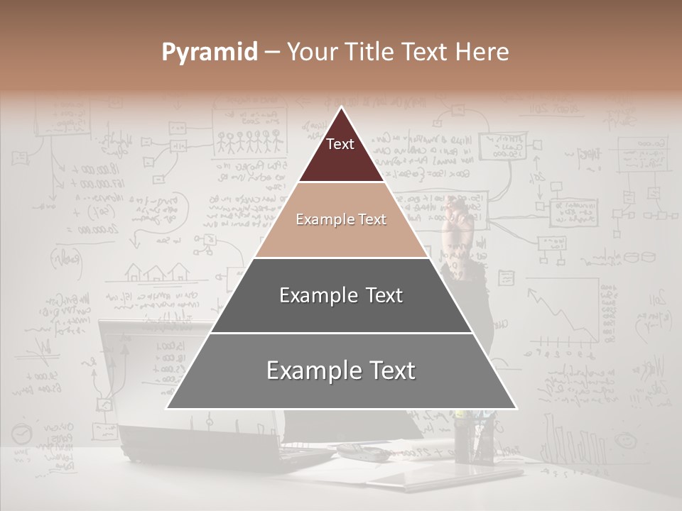 Female Closeup Close Up PowerPoint Template