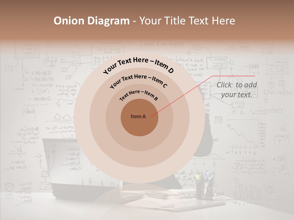 Female Closeup Close Up PowerPoint Template