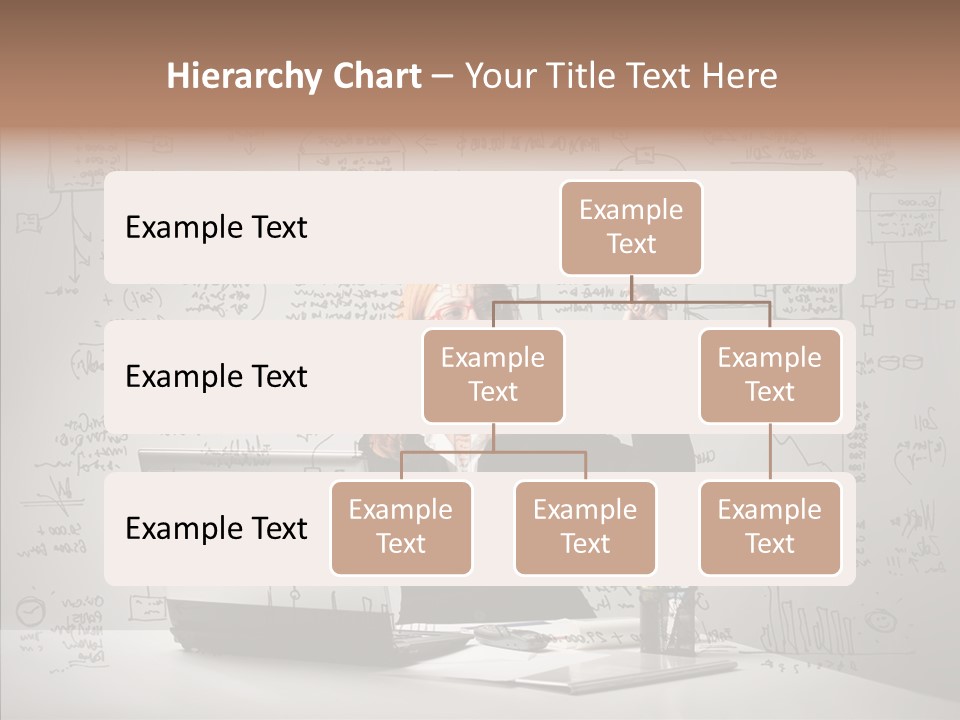 Female Closeup Close Up PowerPoint Template