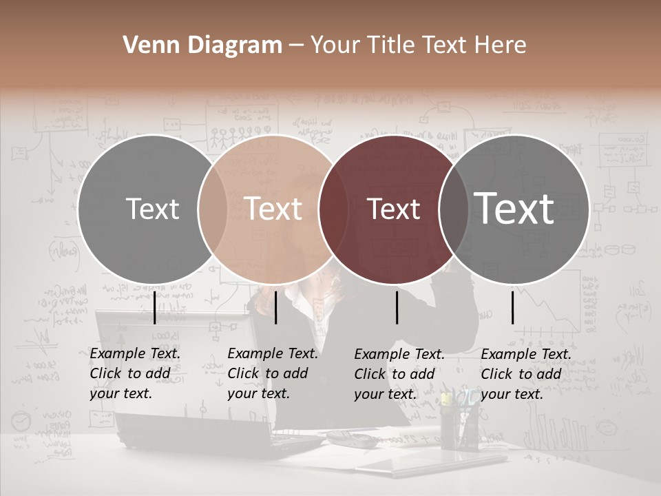 Female Closeup Close Up PowerPoint Template