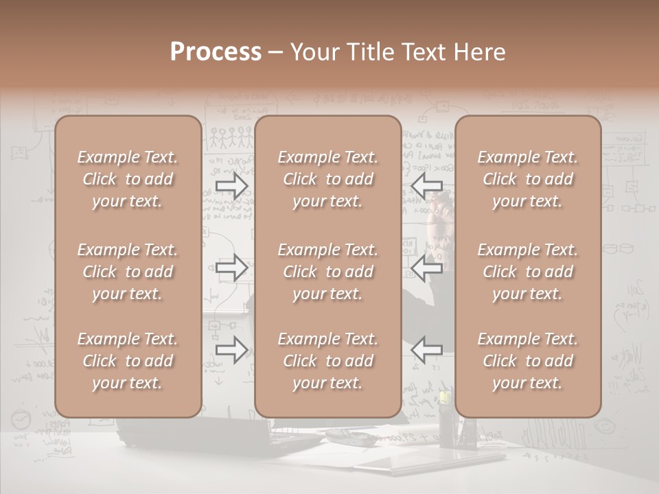 Female Closeup Close Up PowerPoint Template