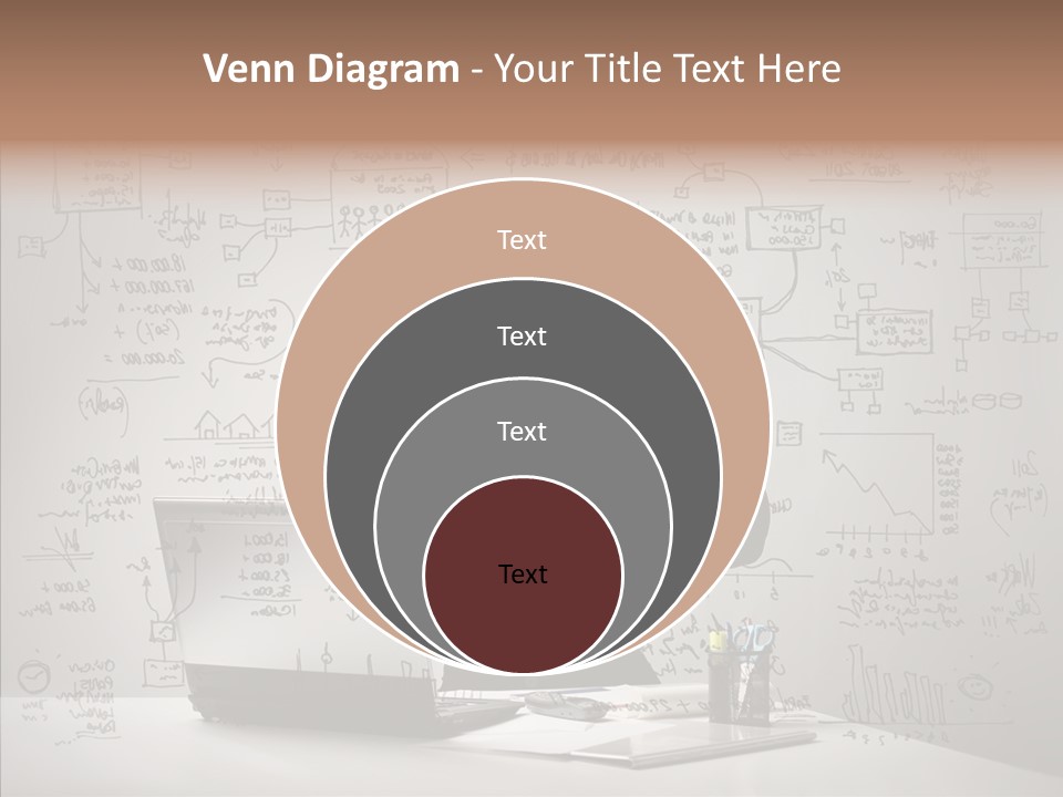 Female Closeup Close Up PowerPoint Template