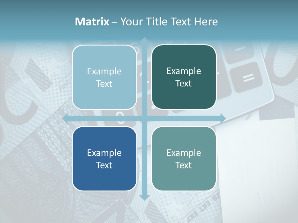 Senior  Touching Young PowerPoint Template