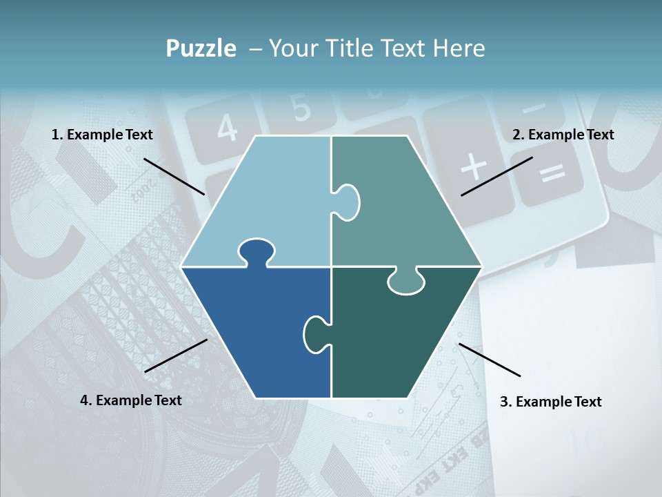 Senior  Touching Young PowerPoint Template