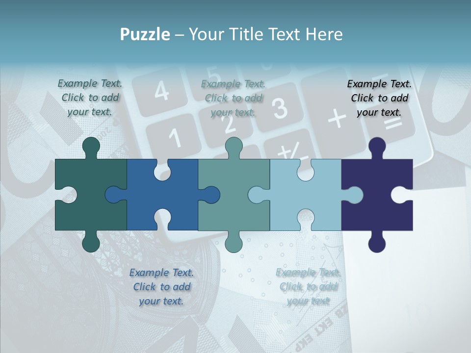 Senior  Touching Young PowerPoint Template