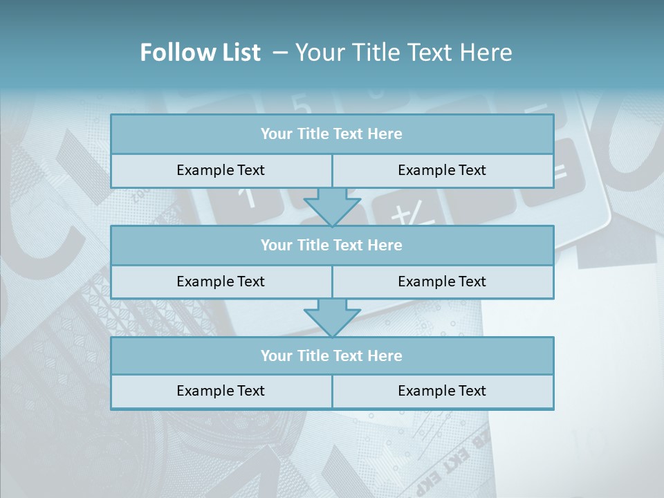 Senior  Touching Young PowerPoint Template
