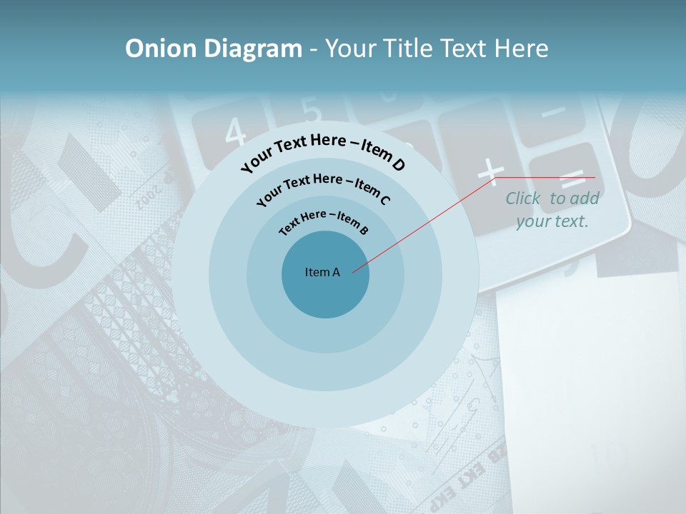 Senior  Touching Young PowerPoint Template