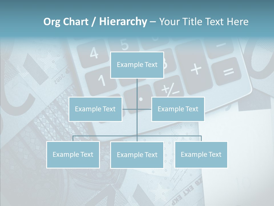 Senior  Touching Young PowerPoint Template