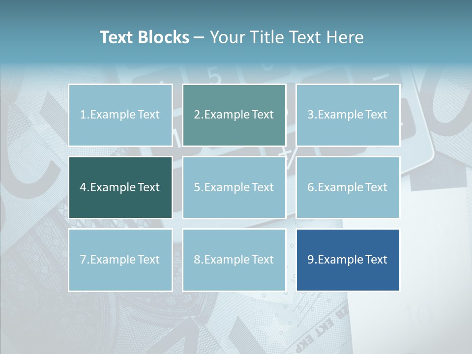 Senior  Touching Young PowerPoint Template