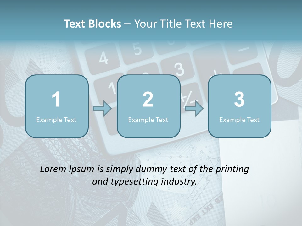 Senior  Touching Young PowerPoint Template