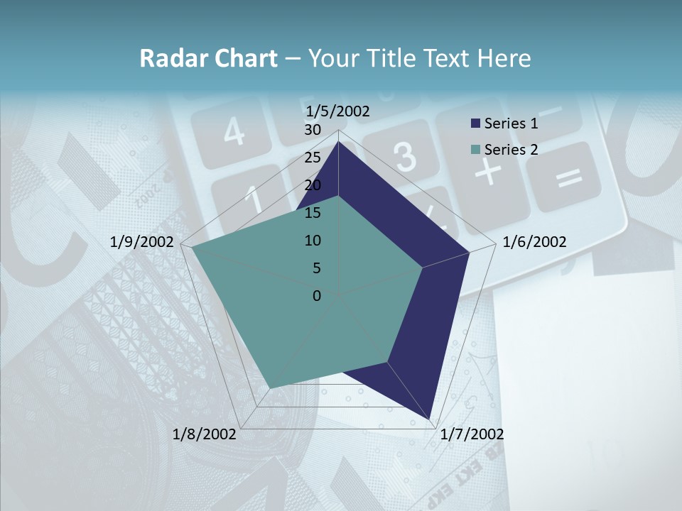 Senior  Touching Young PowerPoint Template