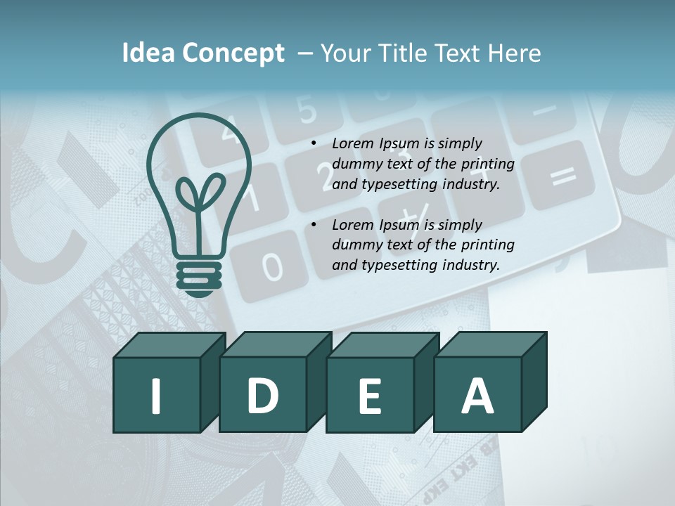 Senior  Touching Young PowerPoint Template