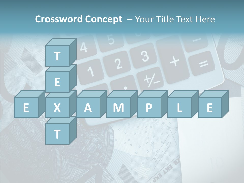 Senior  Touching Young PowerPoint Template