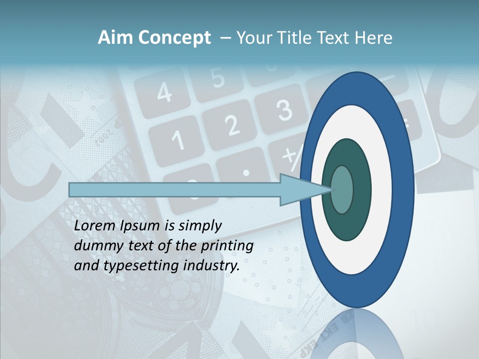 Senior  Touching Young PowerPoint Template