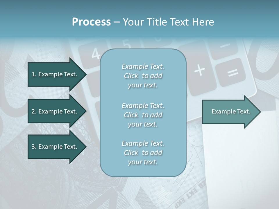 Senior  Touching Young PowerPoint Template