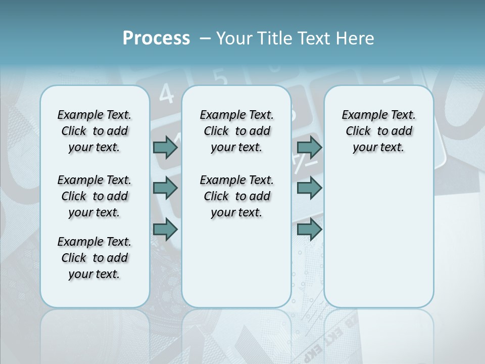 Senior  Touching Young PowerPoint Template