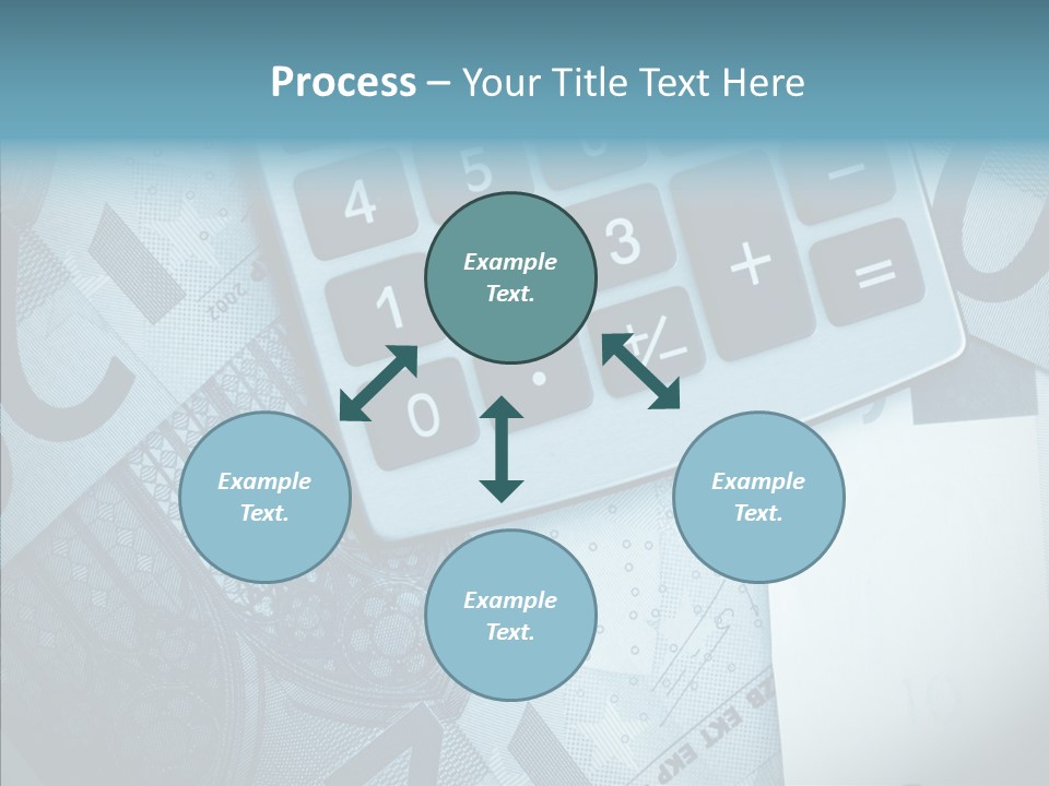 Senior  Touching Young PowerPoint Template
