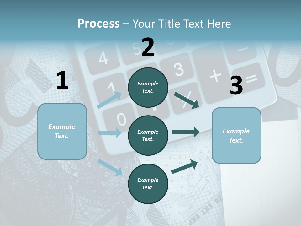 Senior  Touching Young PowerPoint Template