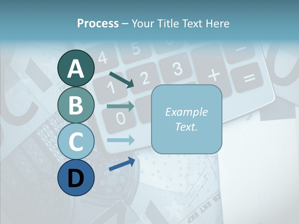 Senior  Touching Young PowerPoint Template