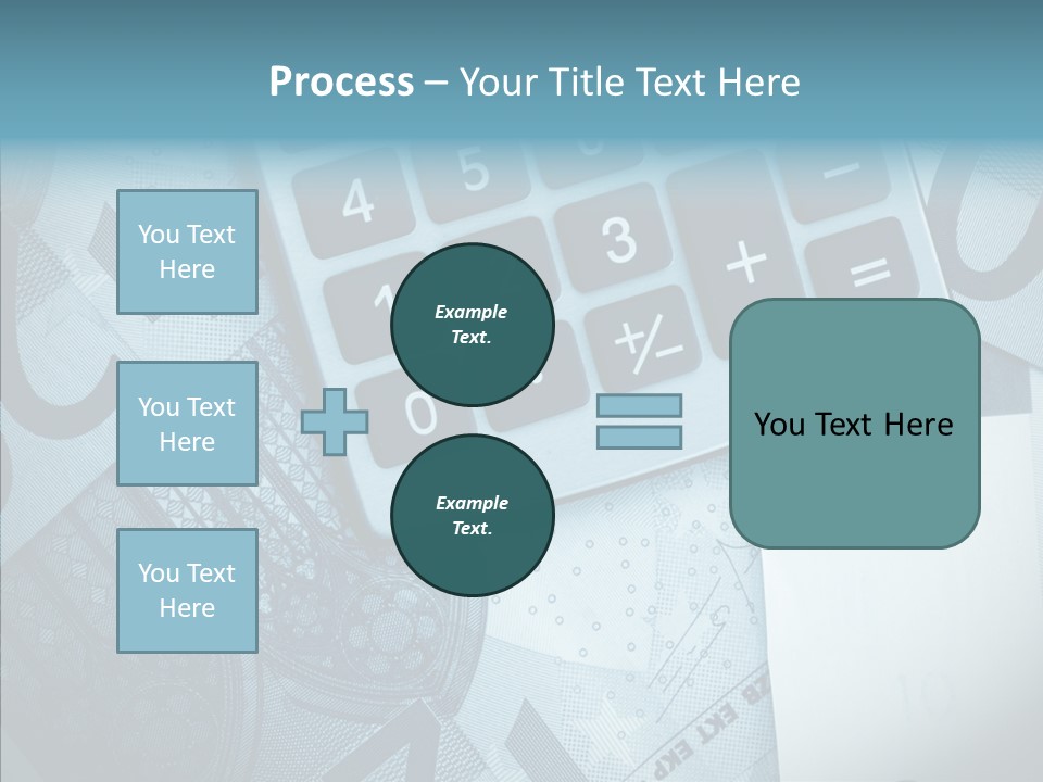 Senior  Touching Young PowerPoint Template