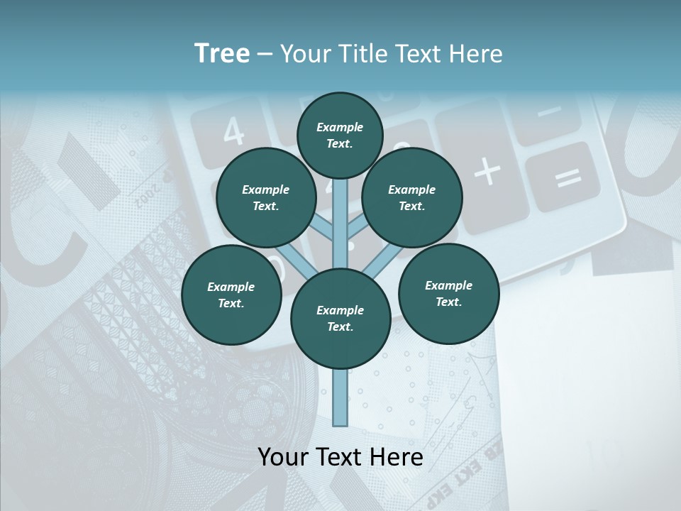 Senior  Touching Young PowerPoint Template