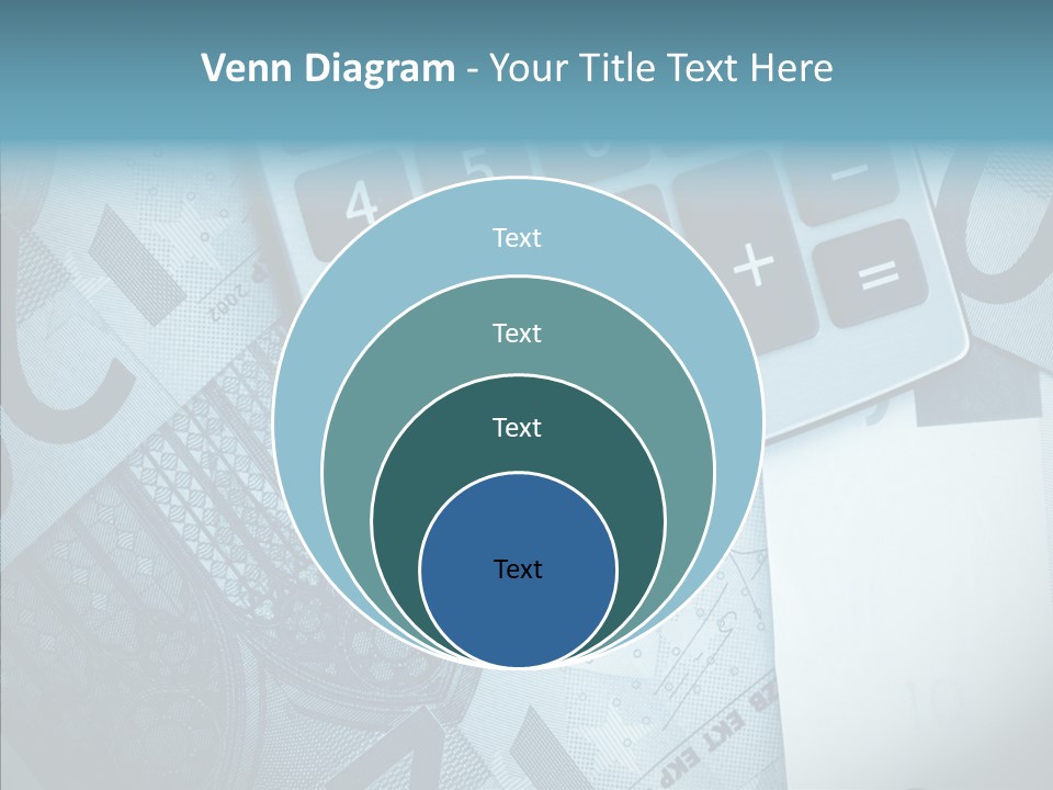 Senior  Touching Young PowerPoint Template