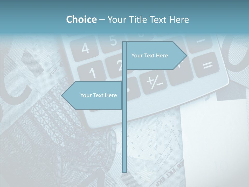 Senior  Touching Young PowerPoint Template