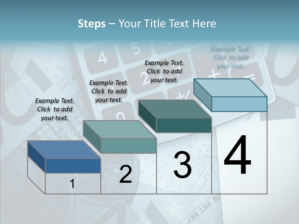 Senior  Touching Young PowerPoint Template