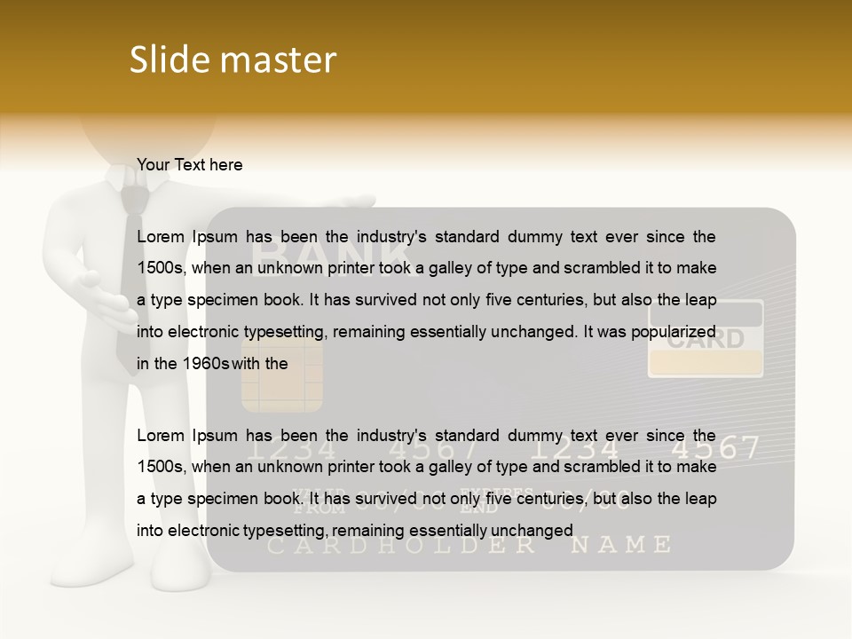 Elderly Caregiver Holding Hands PowerPoint Template