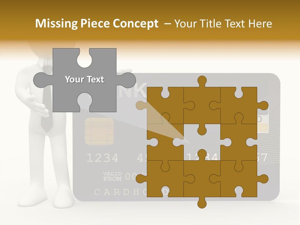 Elderly Caregiver Holding Hands PowerPoint Template