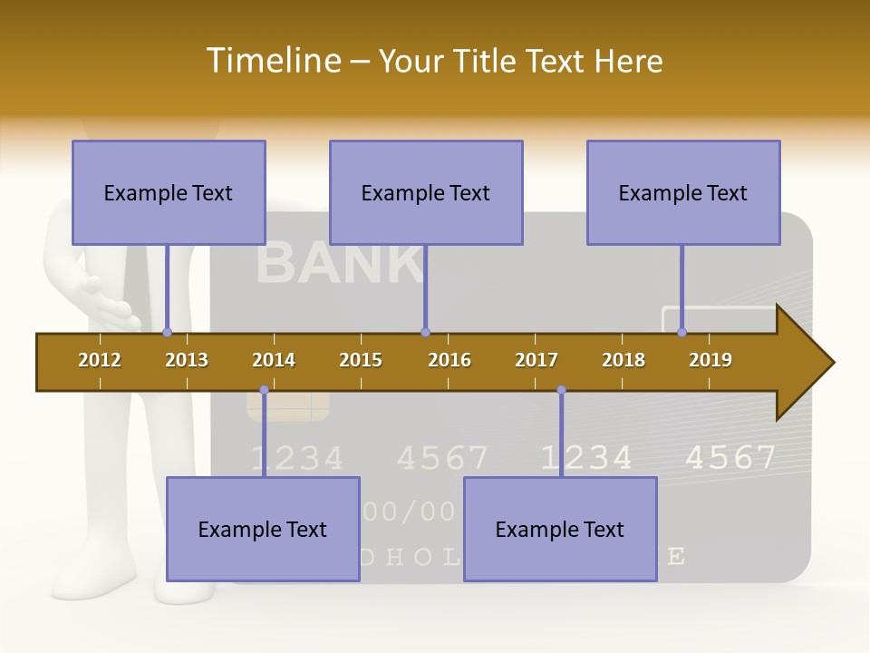 Elderly Caregiver Holding Hands PowerPoint Template
