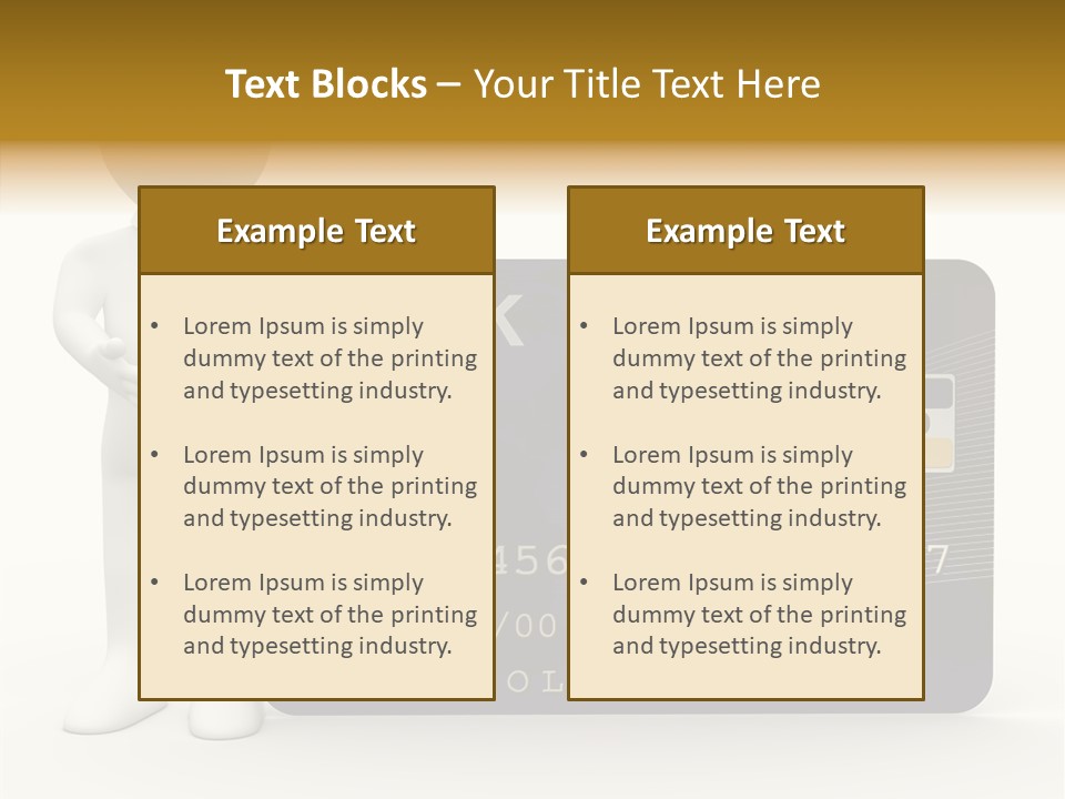 Elderly Caregiver Holding Hands PowerPoint Template