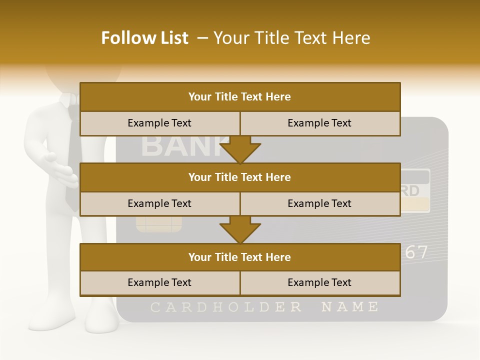 Elderly Caregiver Holding Hands PowerPoint Template