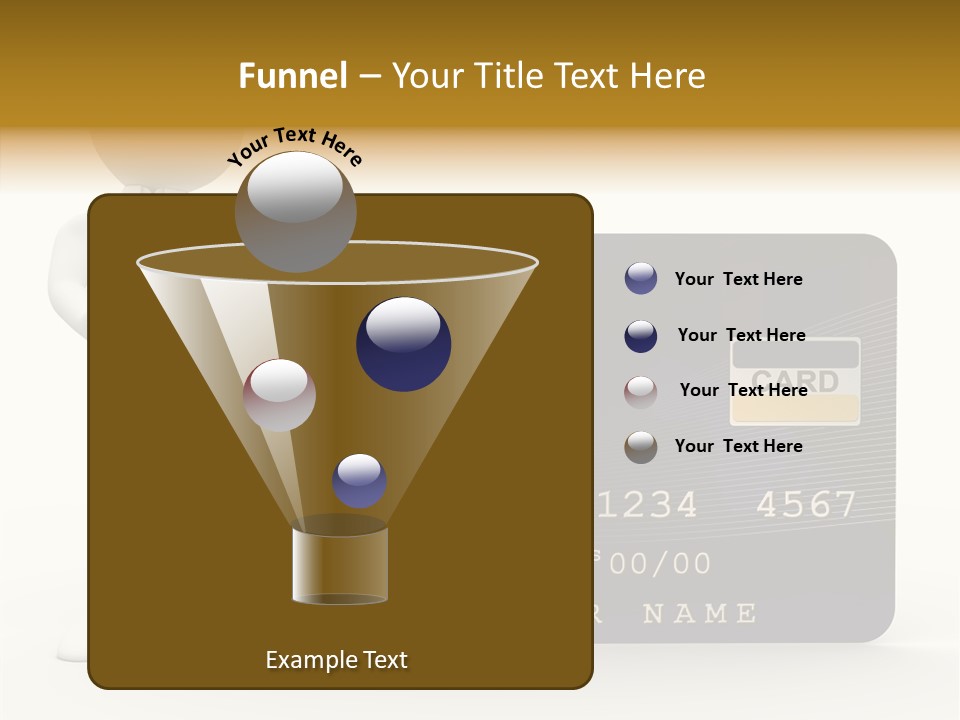 Elderly Caregiver Holding Hands PowerPoint Template