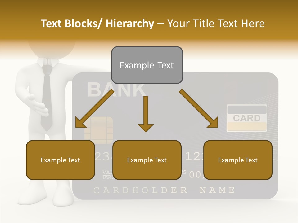 Elderly Caregiver Holding Hands PowerPoint Template