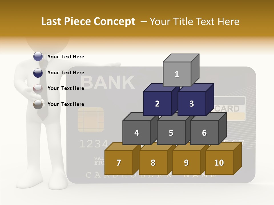 Elderly Caregiver Holding Hands PowerPoint Template
