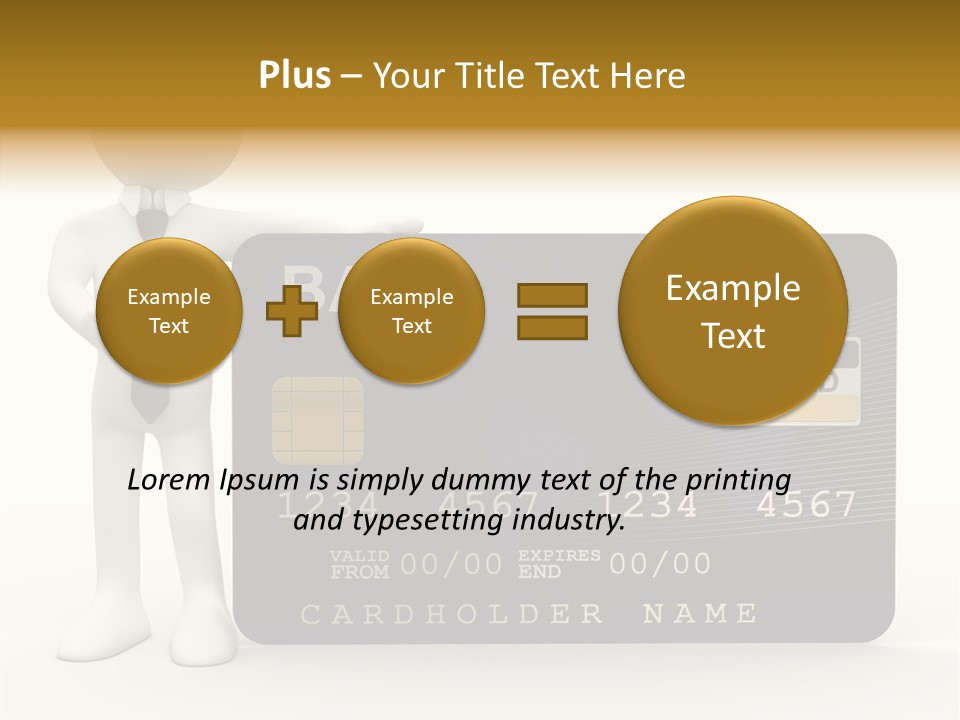 Elderly Caregiver Holding Hands PowerPoint Template