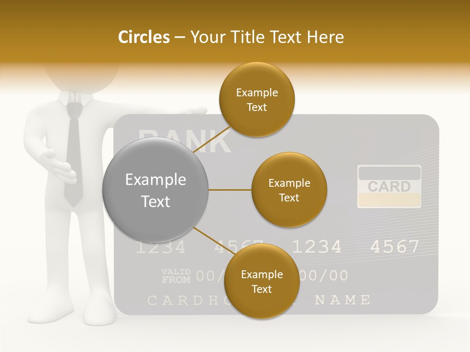 Elderly Caregiver Holding Hands PowerPoint Template