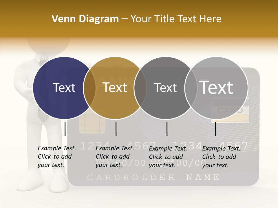 Elderly Caregiver Holding Hands PowerPoint Template