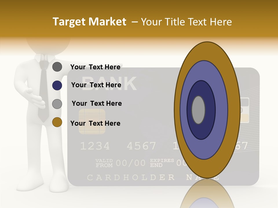 Elderly Caregiver Holding Hands PowerPoint Template