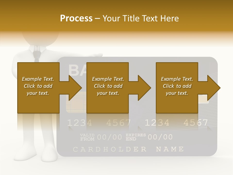 Elderly Caregiver Holding Hands PowerPoint Template