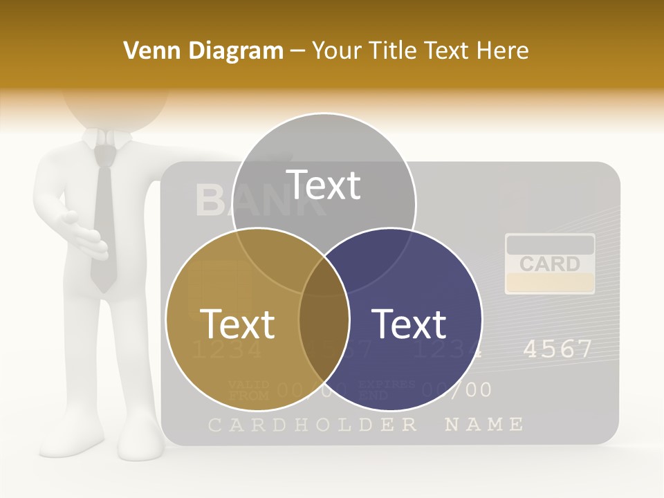 Elderly Caregiver Holding Hands PowerPoint Template