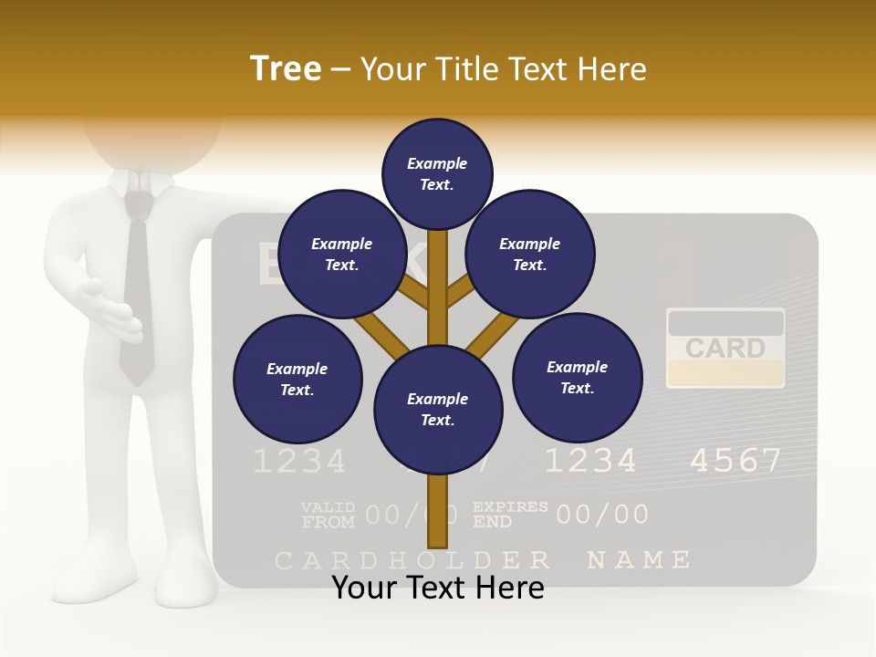 Elderly Caregiver Holding Hands PowerPoint Template