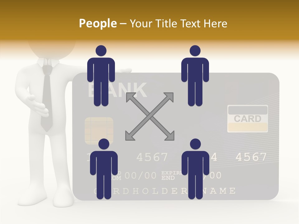 Elderly Caregiver Holding Hands PowerPoint Template