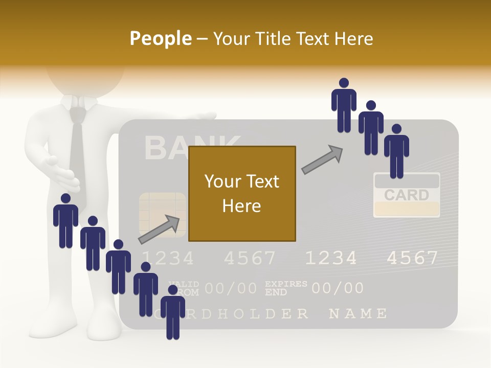 Elderly Caregiver Holding Hands PowerPoint Template