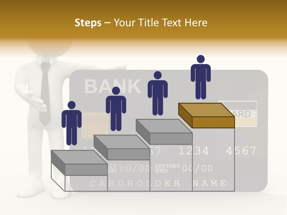 Elderly Caregiver Holding Hands PowerPoint Template