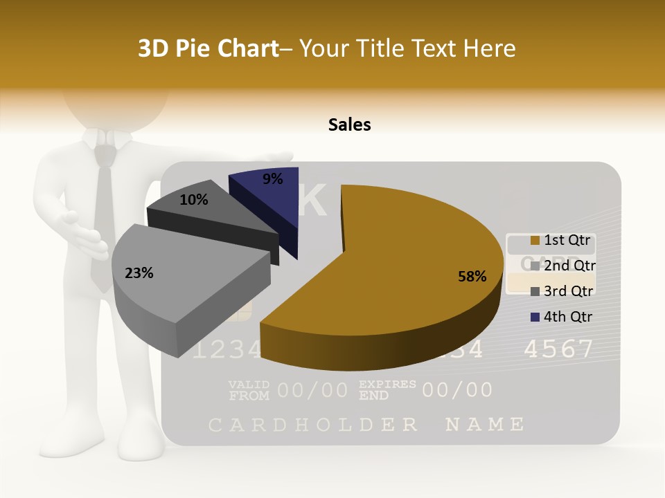 Elderly Caregiver Holding Hands PowerPoint Template