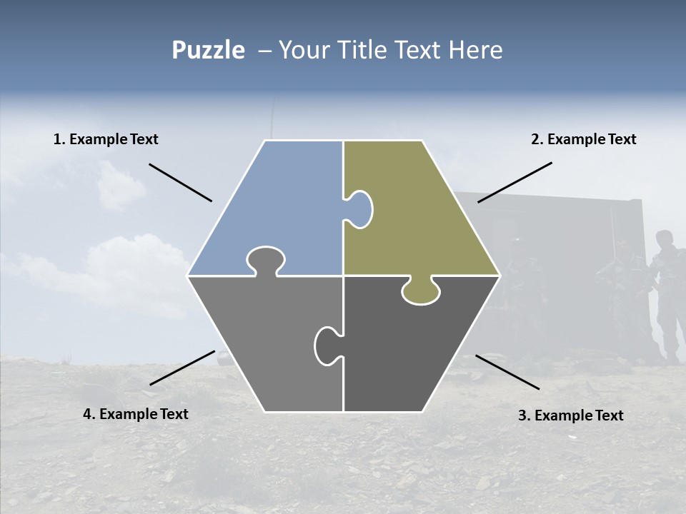 Hand Old Assist PowerPoint Template