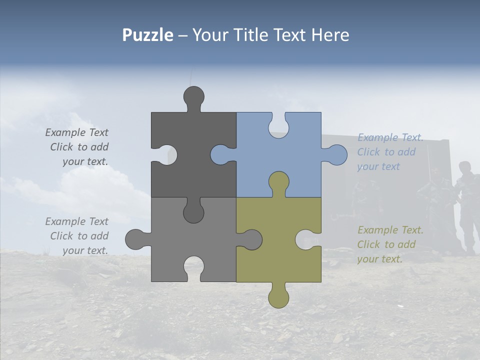 Hand Old Assist PowerPoint Template